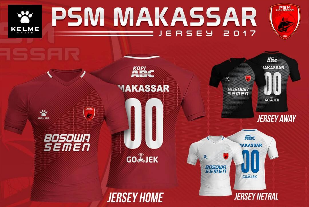 Jersey Sepak Bola PSM Makassar
